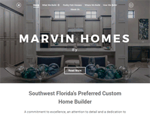 Tablet Screenshot of marvin-homes.com